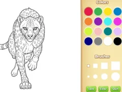 Gra Wild Animals Coloring Book w Internecie