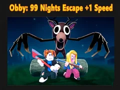 Gra Obby: 99 Nights Escape +1 Speed w Internecie