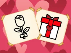 Gra Valentine Present Coloring w Internecie