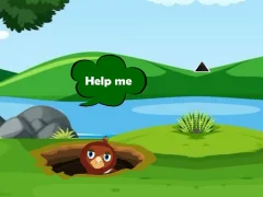 Gra Help Injured Bird Fallen Down w Internecie