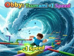Gra Obby: Tsunami +1 speed w Internecie