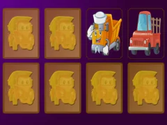 Gra Cartoon Trucks Memory w Internecie