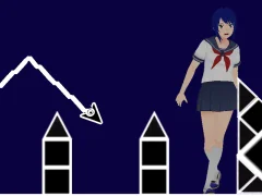 Gra Space Geometry Dash Waves w Internecie