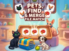 Gra Pets, Find and Merge Tile Match w Internecie