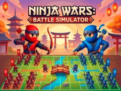 Gra Ninja Wars: Battle Simulator w Internecie