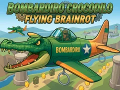 Gra Bombardiro Crocodilo Flying Brainrot w Internecie