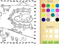 Gra Farming Coloring Book For Kids w Internecie