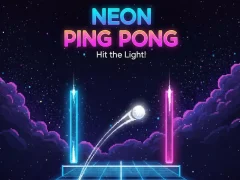 Gra Neon Ping Pong w Internecie