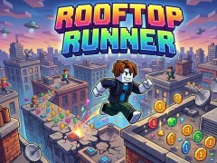 Gra rooftop runner w Internecie