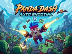Gra Panda Dash Auto Shooting w Internecie