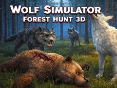 Gra Wolf Simulator Forest Hunt 3D w Internecie