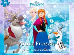 Gra Anna Frozen Jigsaw Puzzle Collection w Internecie