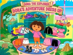 Gra Dora The explorer Dora's Adventure Dress Up w Internecie