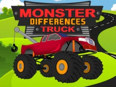 Gra Monster Truck Differences w Internecie