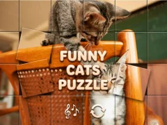 Gra Funny Cats Puzzle w Internecie