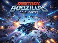 Gra Destroy Godzillas: 3D Shooter w Internecie
