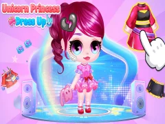 Gra Unicorn Princess Dress Up w Internecie