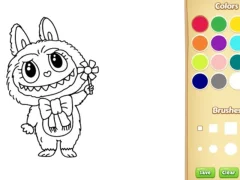 Gra Labubu Doll Coloring Book for Kids w Internecie