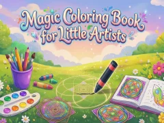 Gra Magic Coloring Book for Little Artists w Internecie
