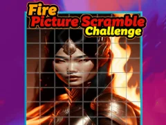 Gra Fire Picture Scramble Challenge w Internecie