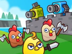 Gra Merge Cannon: Chicken Defense w Internecie