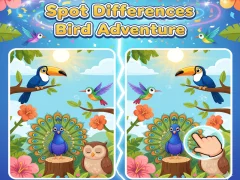 Gra Spot Differences Bird Adventure w Internecie