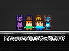 Gra Steve and Alex vs Fnaf w Internecie