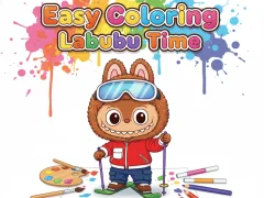 Gra Easy Coloring Labubu Time w Internecie