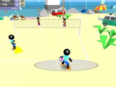 Gra Stickman Beach Volleyball w Internecie