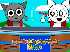 Gra Sprunki: Talking Gray & Wenda News w Internecie