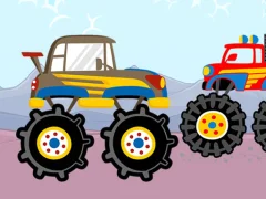 Gra Fun Monster Trucks Jigsaw w Internecie
