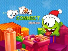 Gra Om Nom Connect Christmas w Internecie