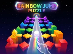 Gra Rainbow Jump Puzzle w Internecie