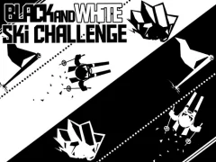Gra Black and White Ski Challenge w Internecie