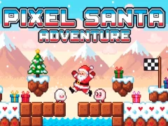 Gra Pixel Santa Adventure w Internecie