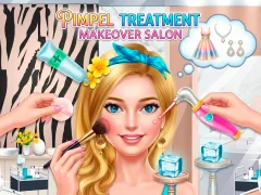 Gra Pimple Treatment Makeover Salon w Internecie