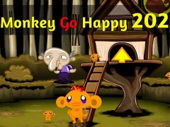 Gra Monkey Go Happy Stage 202 w Internecie