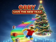 Gra Obby Save the New Year w Internecie