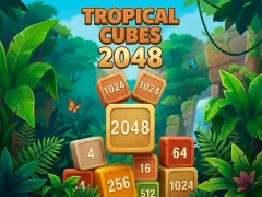 Gra Tropical Cubes 2048 w Internecie