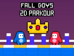 Gra Fall Boys 2D Parkour w Internecie