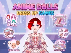 Gra Anime Dolls Dress Up Games w Internecie