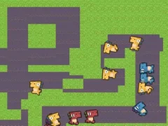 Gra Dino Defence 2D w Internecie