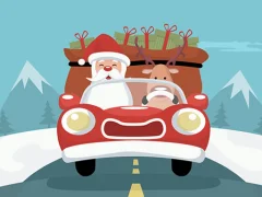 Gra Santa Giving Presents Jigsaw w Internecie