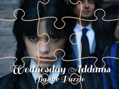 Gra Wednesday Addams Jigsaw Puzzle w Internecie