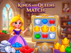 Gra Kings and Queens Match w Internecie
