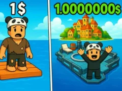Gra Roblox: Raft Tycoon w Internecie