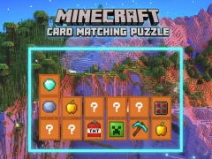 Gra Minecraft Card Matching Puzzle w Internecie