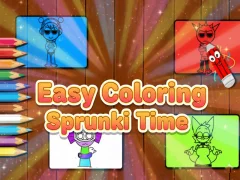 Gra Easy Coloring Sprunki Time w Internecie