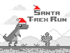 Gra Santa T-Rex Run w Internecie