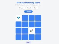 Gra Memory Matching Game w Internecie